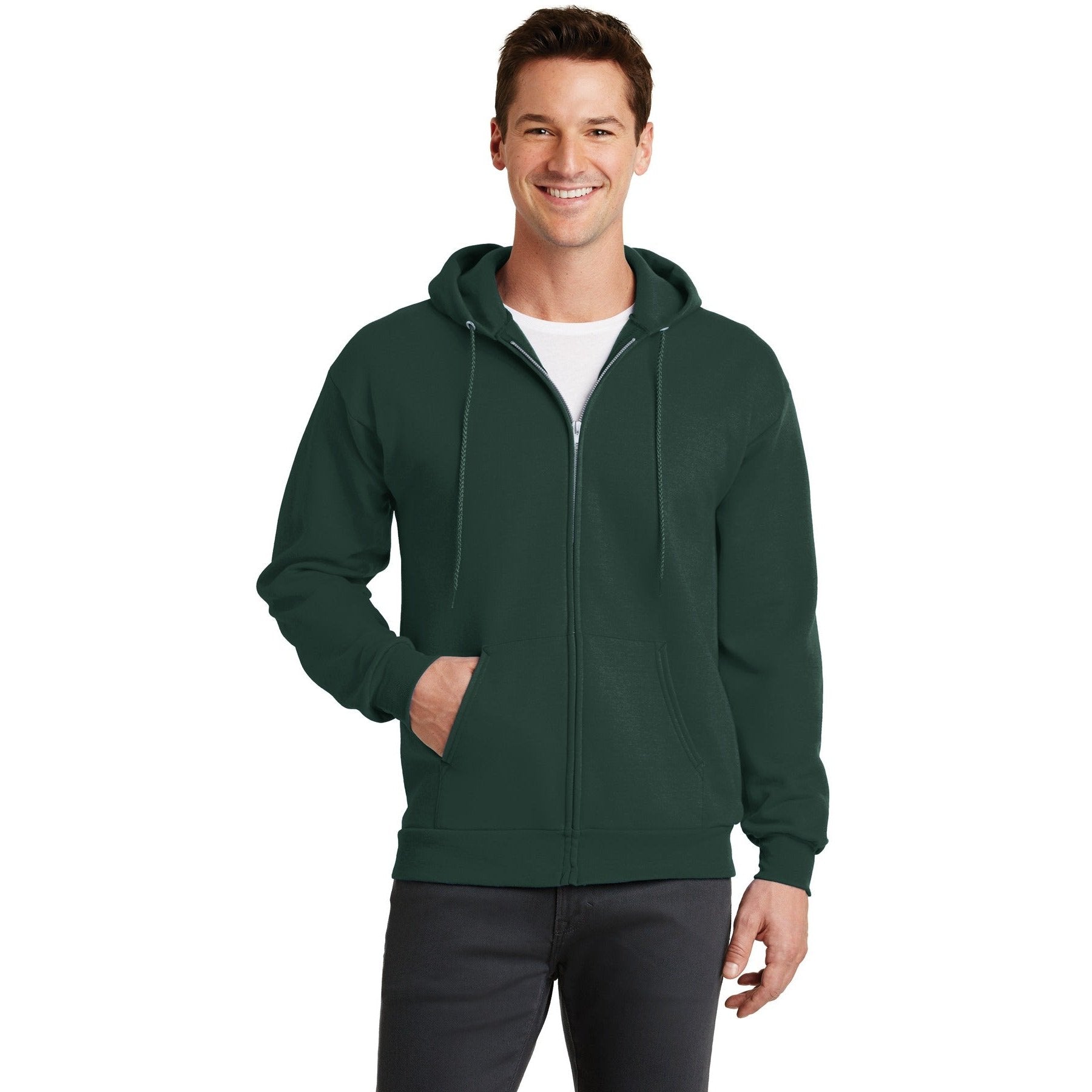 Port & Company-Port & Company® - Core Fleece Full-Zip Hooded Sweatshirt. PC78ZH-MedTech-6
